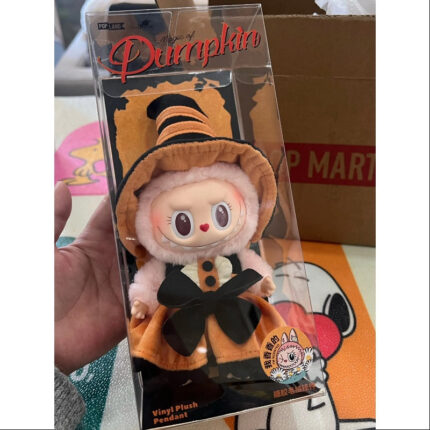 Labubu The Monsters Mokoko Magic Of Pumpkin Vinyl Plush Pendant 2024 Limited