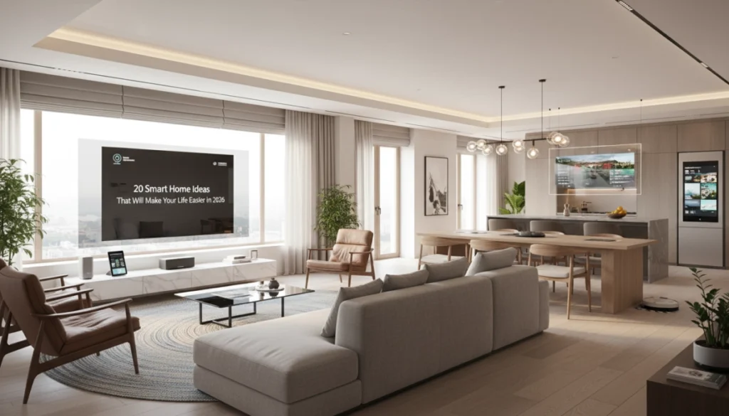 20 smart home ideas that will make your life easie 1