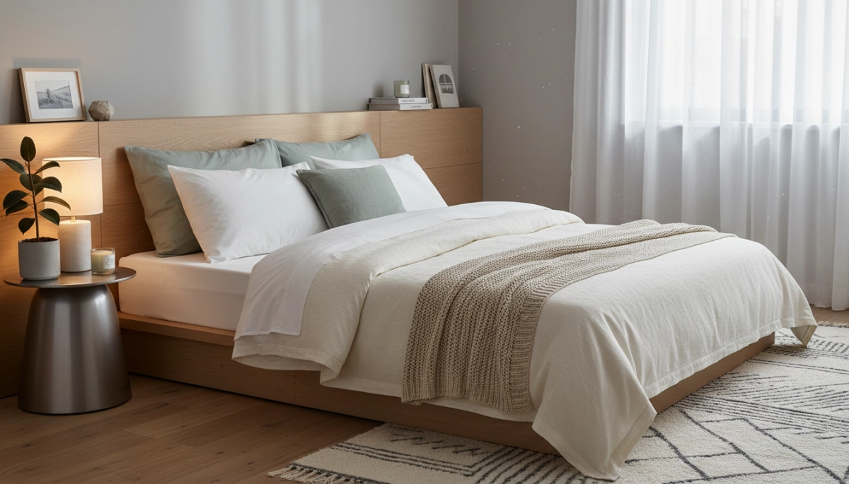 How to Create a Relaxing Bedroom for Better Sleep Relaxing Bedroom Bedding and Comfort Layers