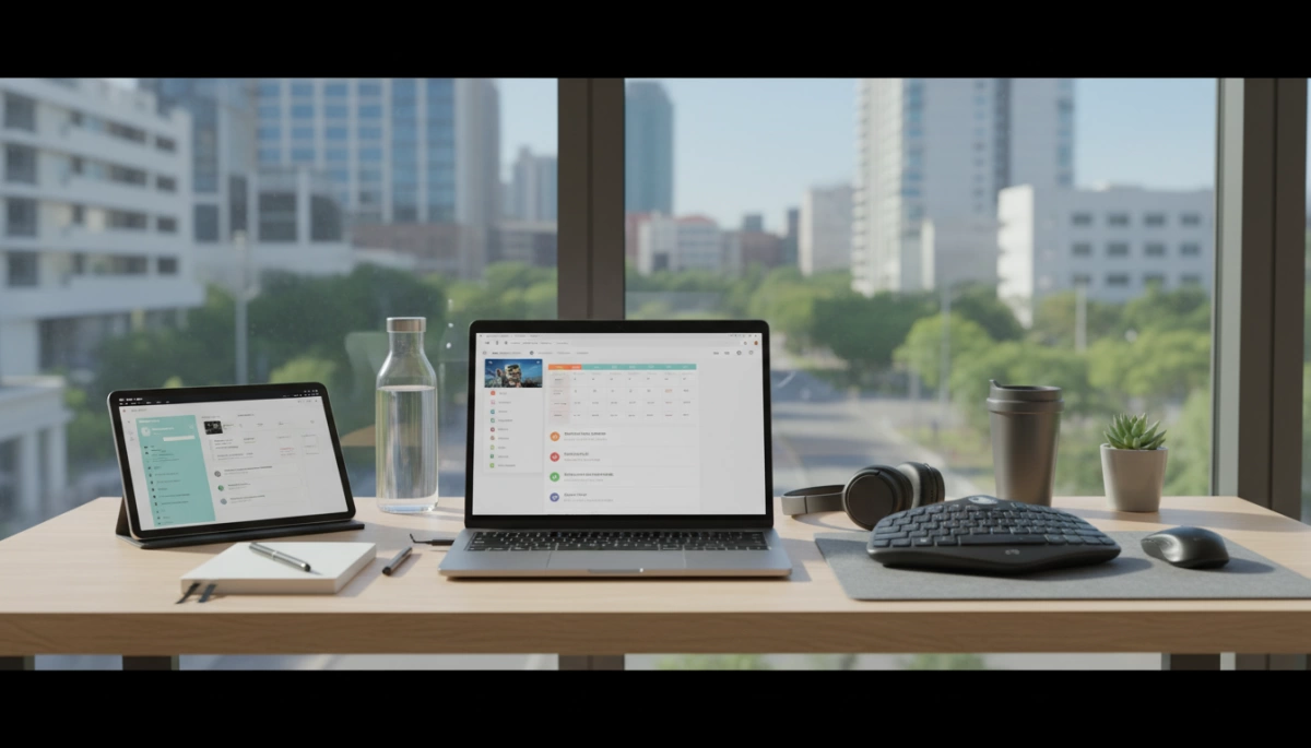 digital nomad daily routine productivity tools