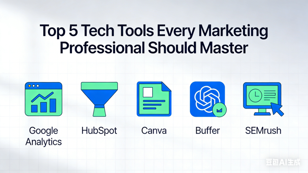 Top 5 Tech Tools Every Marketing Professional Should Master image